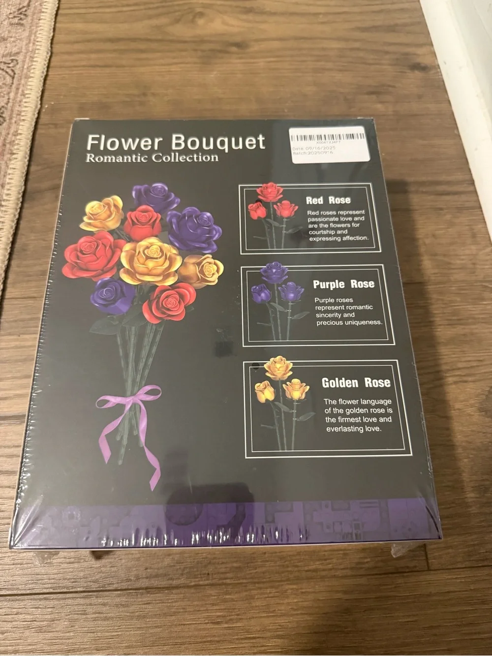 Romantic Collection Flower Bouquet – 501-Piece Building Set